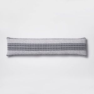 COPY - Lumbar Woven Texture Stripe Throw Pillow Slate Blue - Threshold™ Studio …